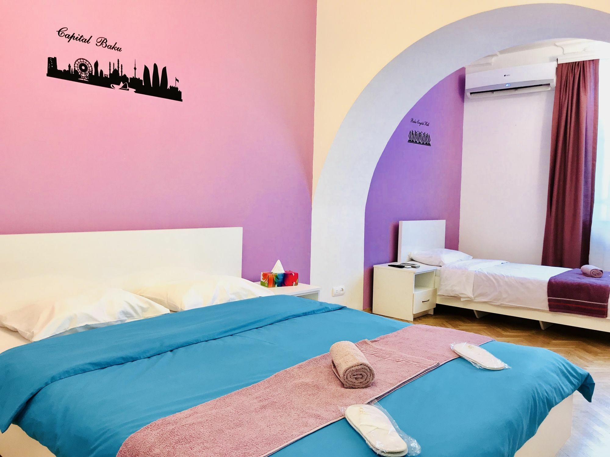 Check-In Apartment Near Fountain Square Vidadi Str Baku Eksteriør billede
