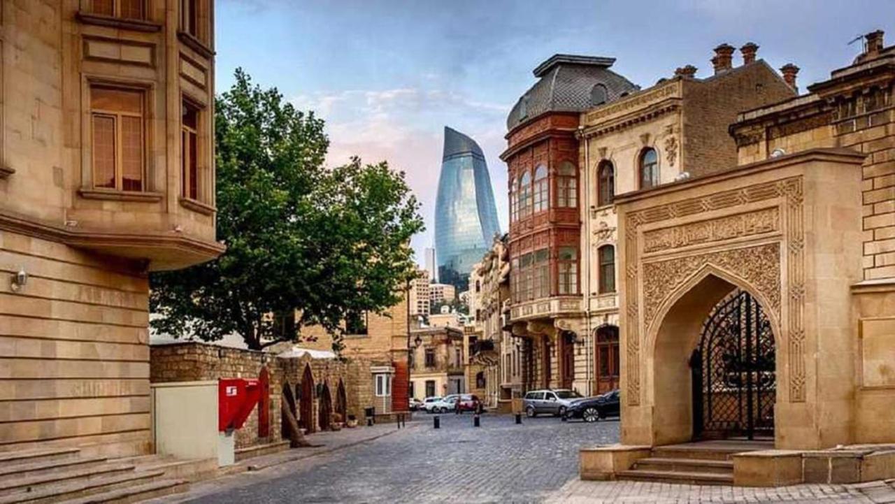 Check-In Apartment Near Fountain Square Vidadi Str Baku Eksteriør billede